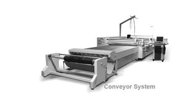 The CO₂ Laser Machine  L-3200 with Conveyor System
