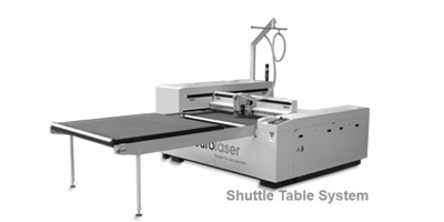 Cutting Machine M-1600 with Shuttle Table System