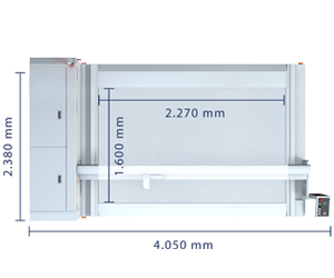 Technical specifications of the Laser Cutter XL-1600